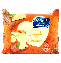 جبنة شرائح المراعي شيدر 12*200 جم