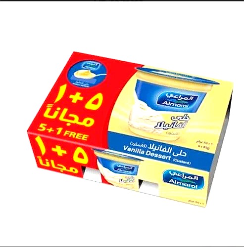 حلي المراعي فانيلا 6*85 جم
