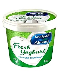 زبادي المراعي كامل الدسم 2 كجم