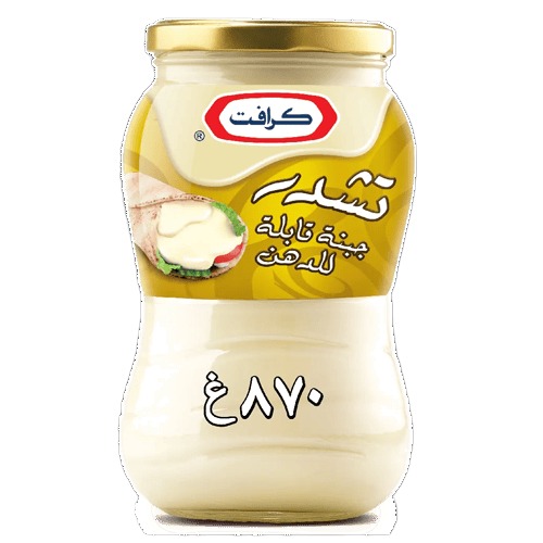 جبنة سائلة كرافت شيدر 870 جم