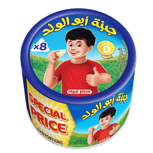 جبنة مثلث ابو ولد 32 قطعة  120 جم