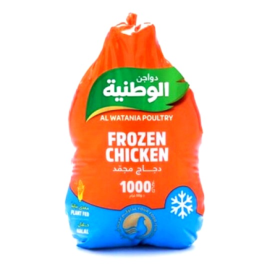دجاج الوطنية مجمد 1000 جم