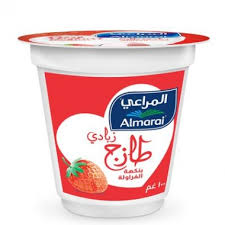 زبادي المراعي بالفراولة 100 جم