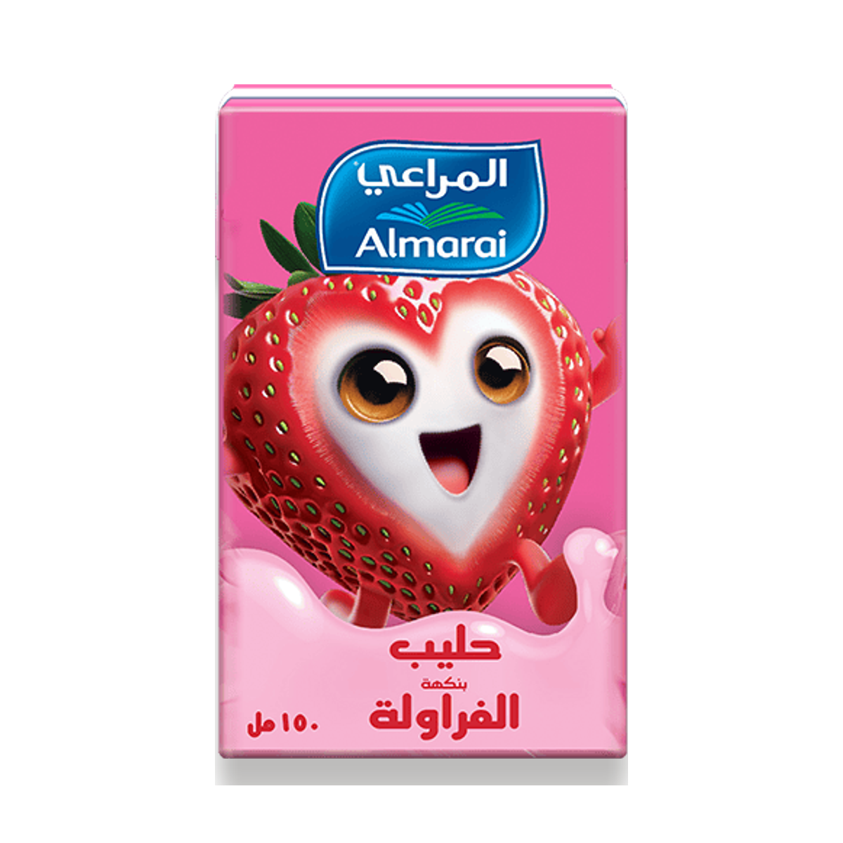 حليب المراعي فراولة شفاط صغير  150 مل