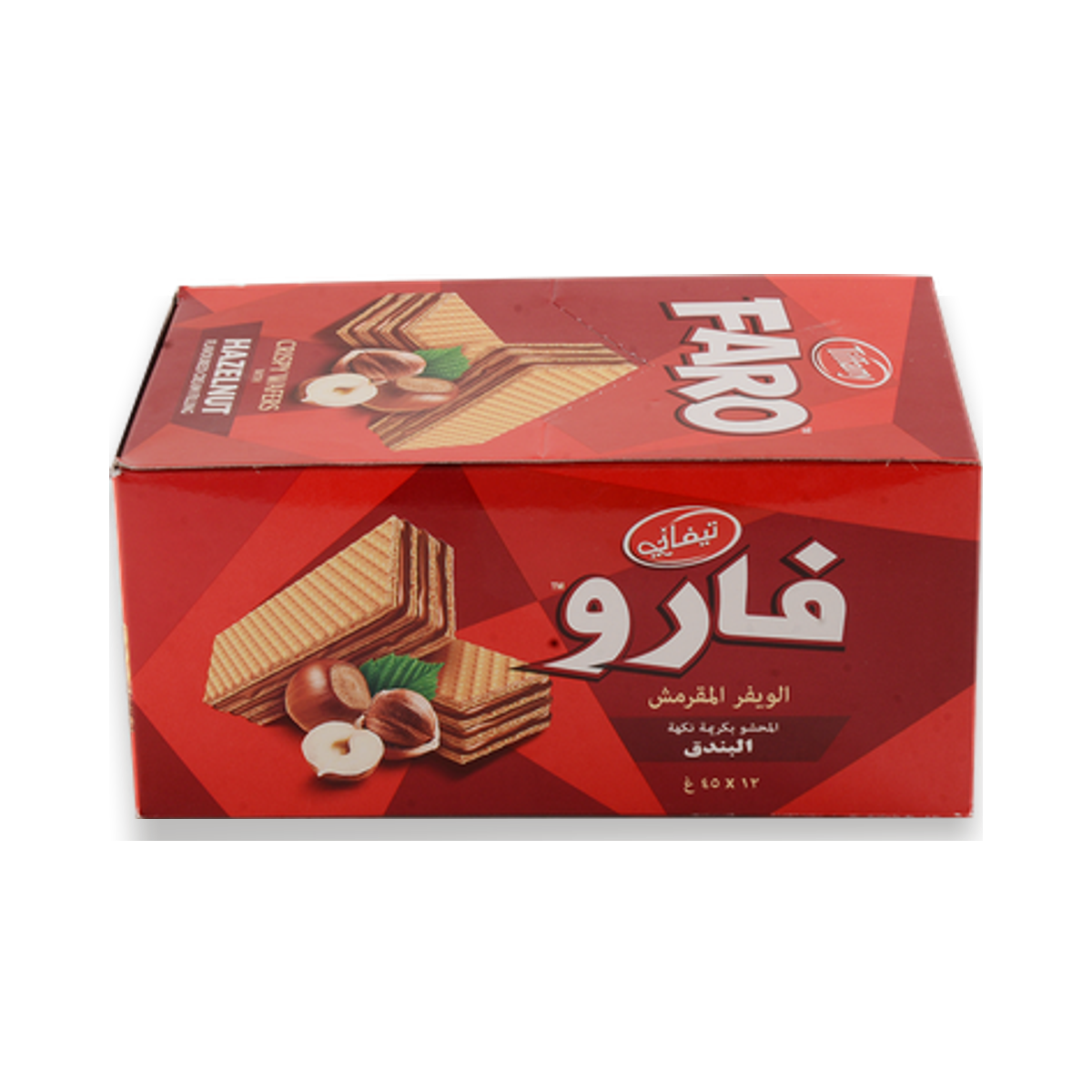 بسكويت ويفر تيفاني فارو 12*12*40 جم