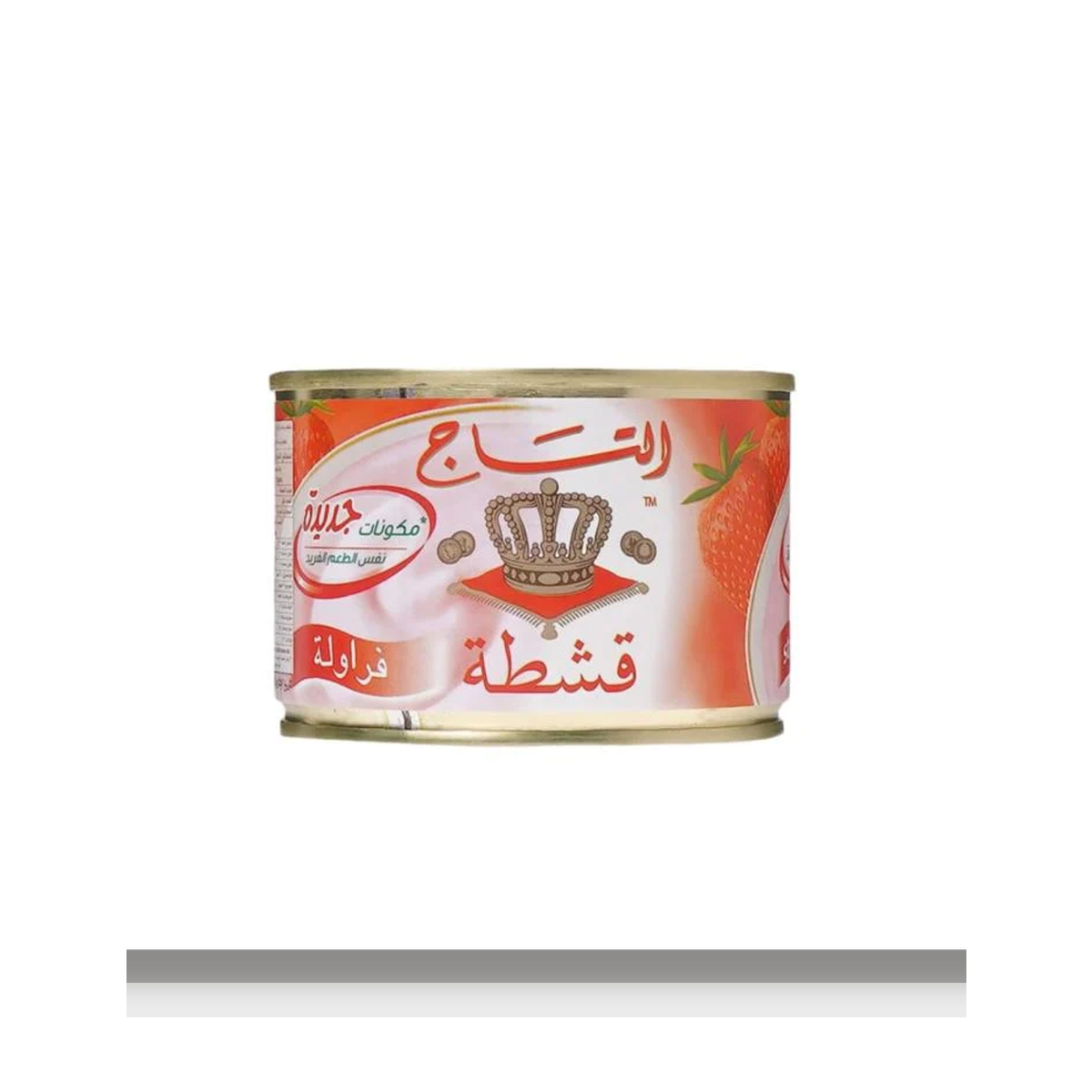 قشطة التاج فراولة صغير 95 جم