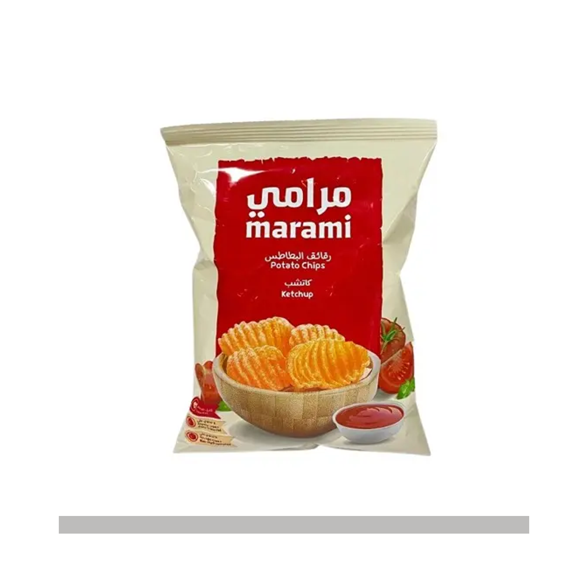 البطاطس مرامي وسط كاتشب 30 جم