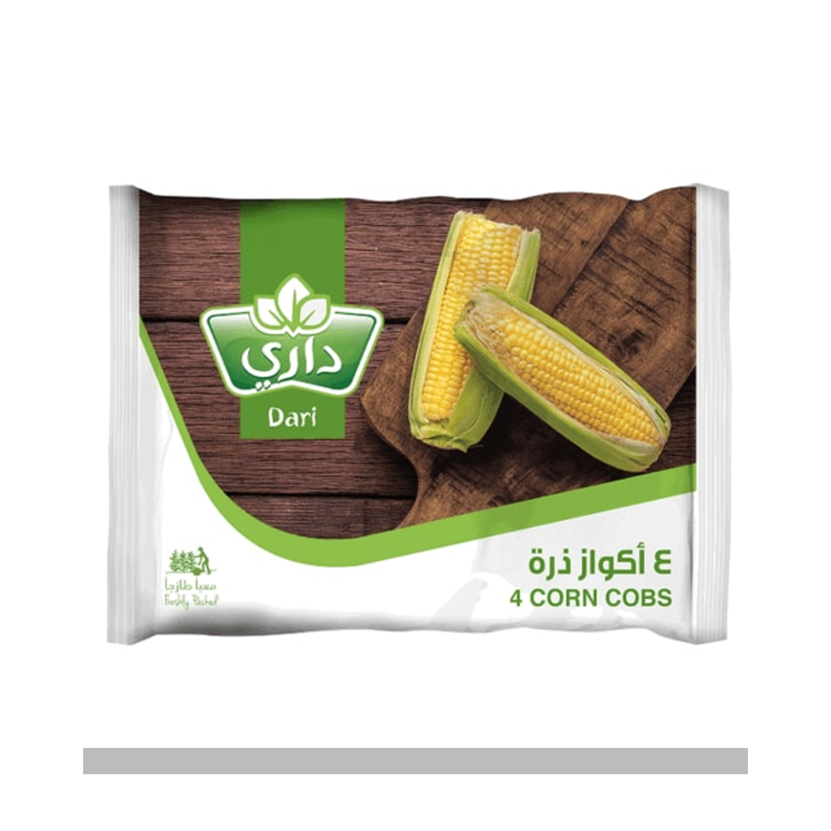 داري أكواز ذرة مجمدة 4 قطع 1 كجم