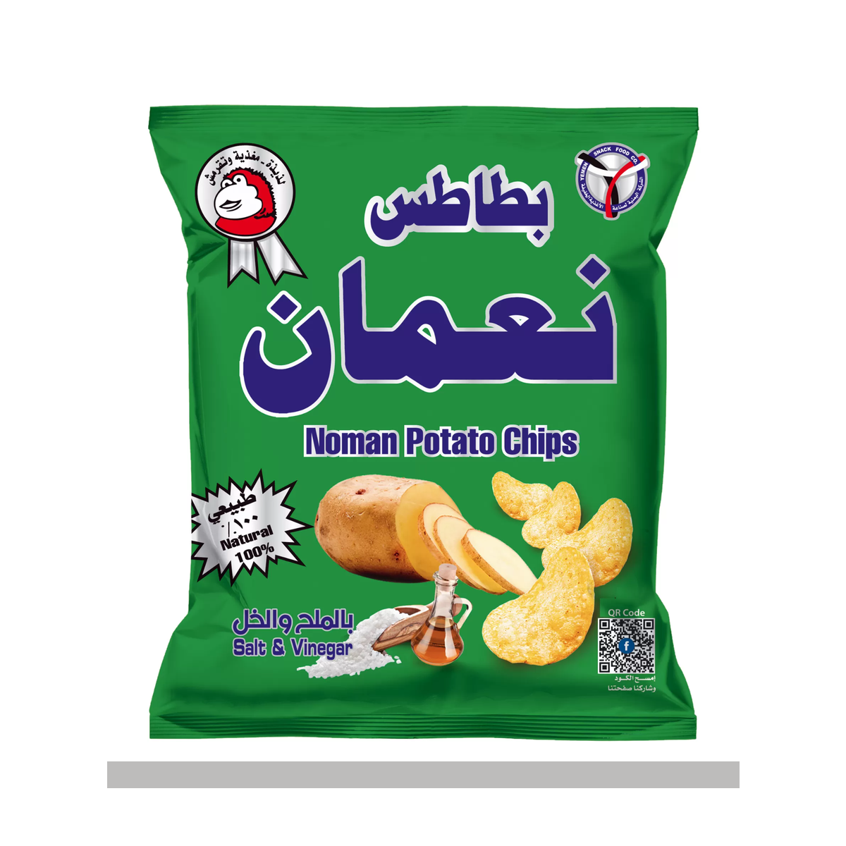 بطاطس نعمان وسط 12*55 جم