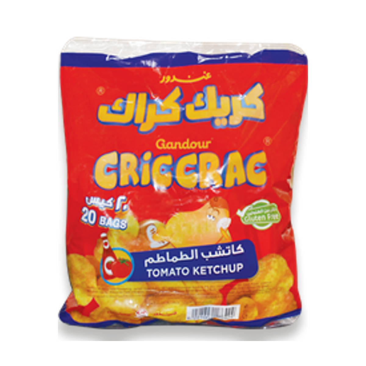 بطاطس كريك كراك 5*20*12