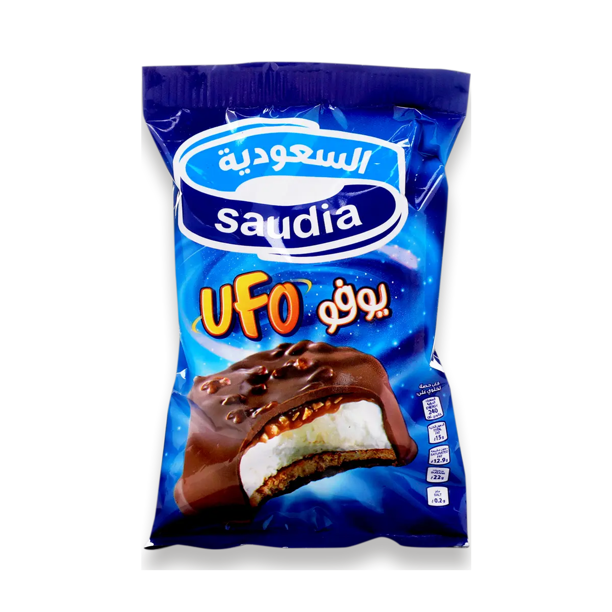 آيس كريم السعودية يوفو فانيليا مع بسكويت 83 مل