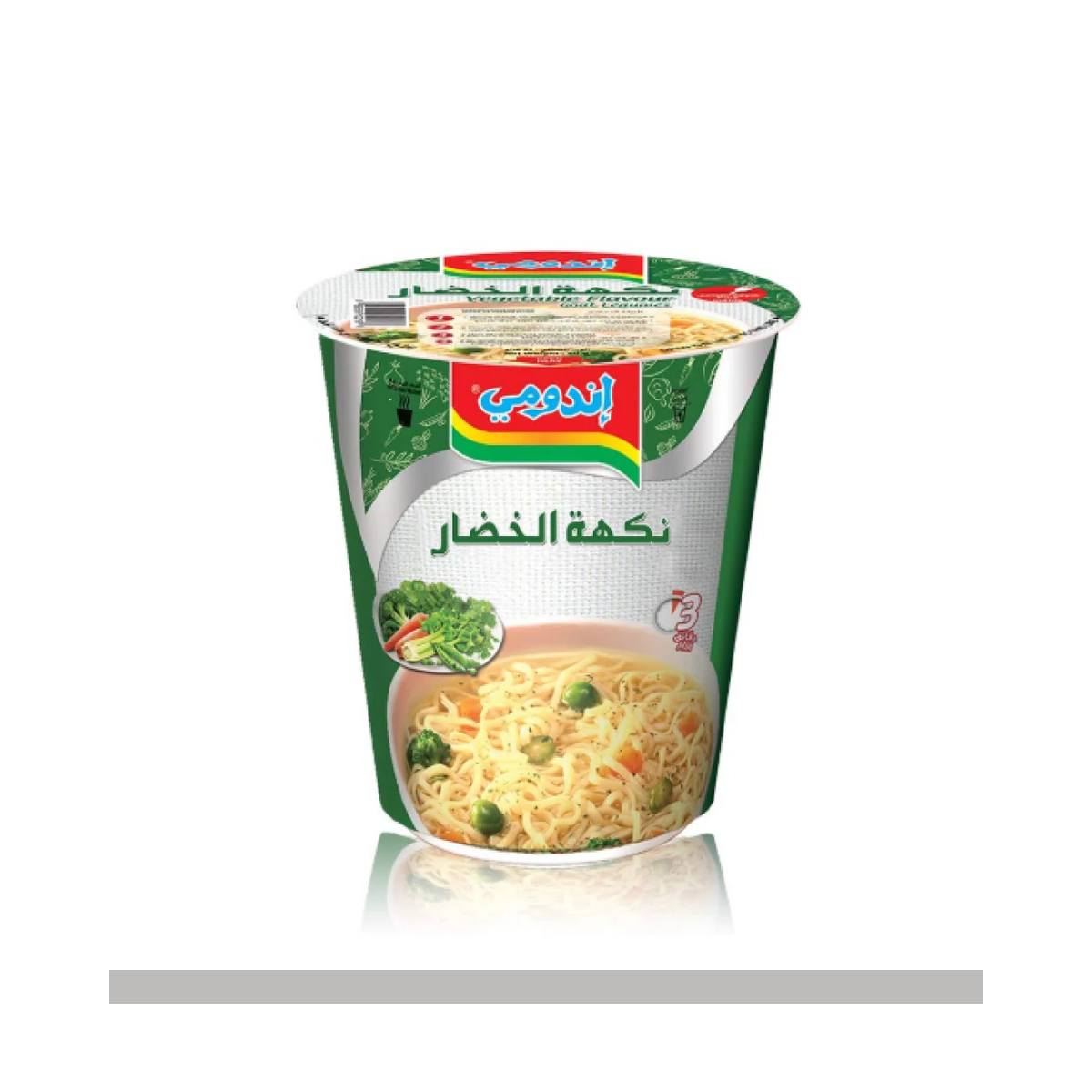 كرتون إندومي كاسات لحم بقري 24 × 60 جم