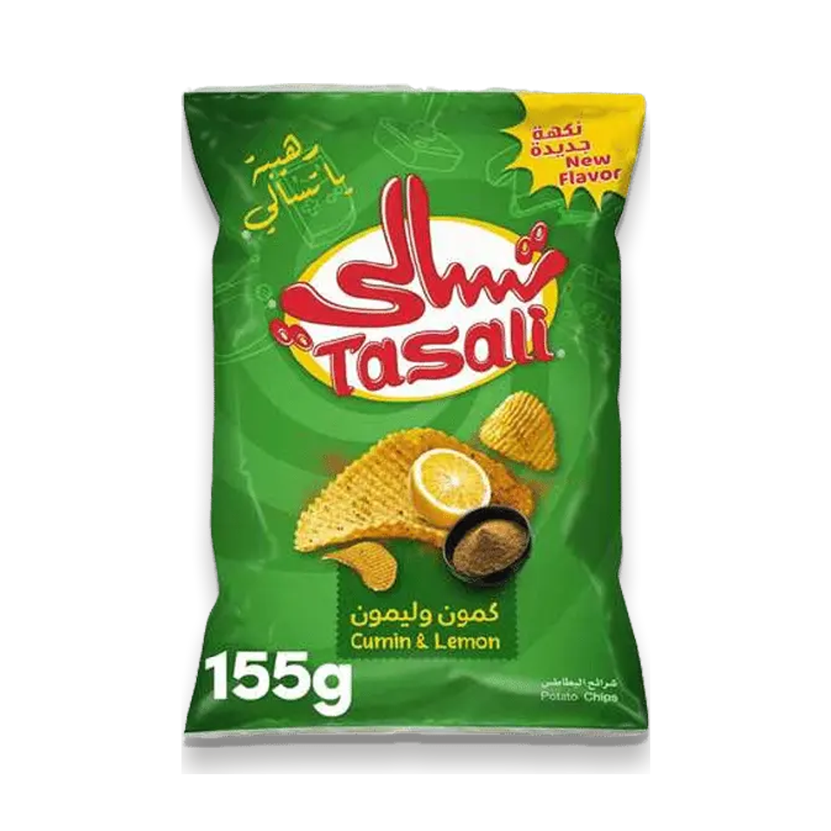 بطاطس تسالي عائلة 19*155 جم