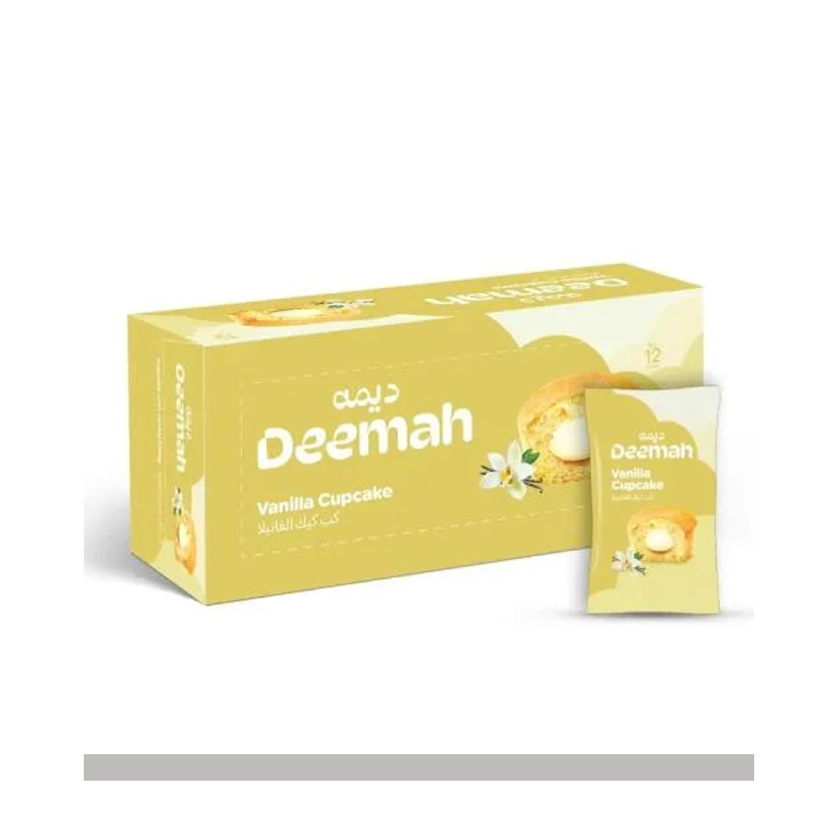كب كيك ديمة فانيليا 12*25 جم