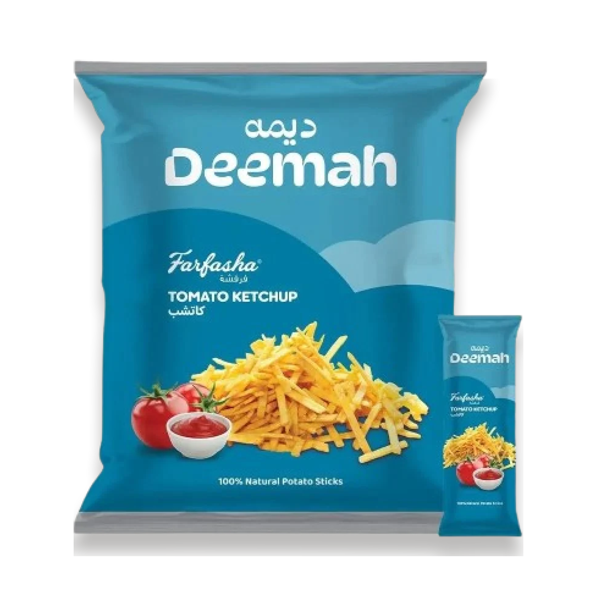 بطاطس ديمة عيدان صغير 10*24*13 جم