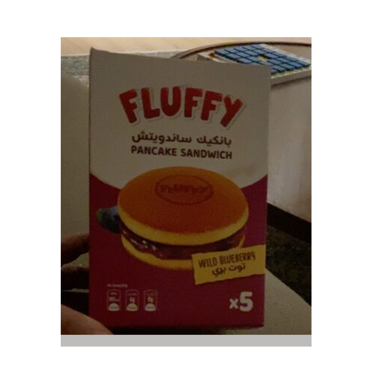 فلافي بان كيك ساندويتش توت بري 5×37 جم