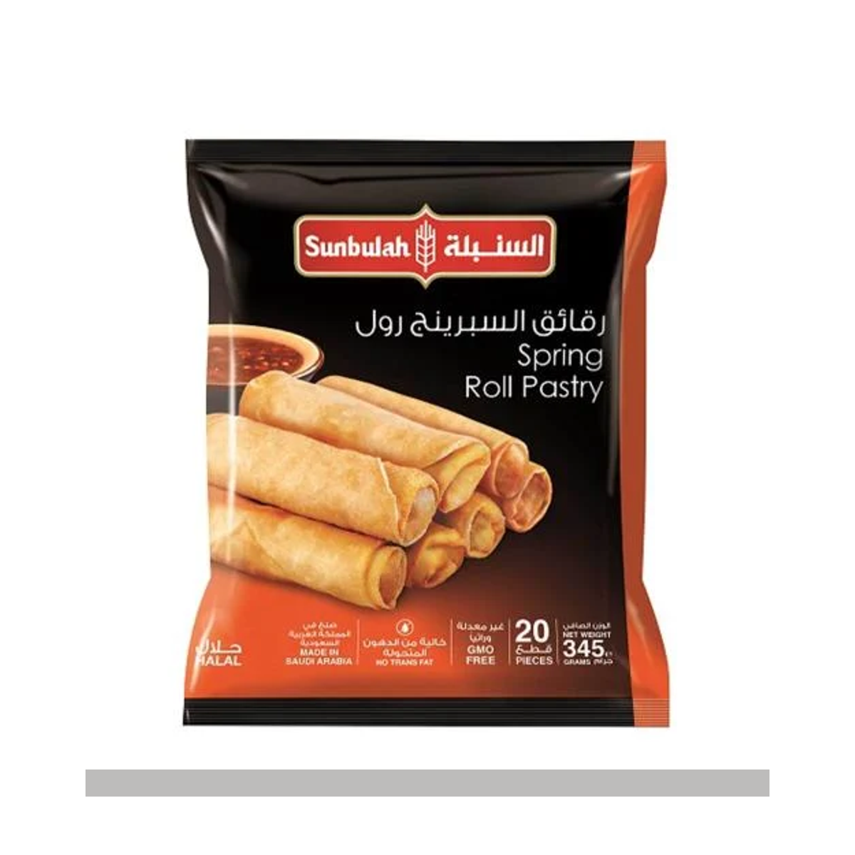 رقائق السبرنج رول السنبلة 345ج