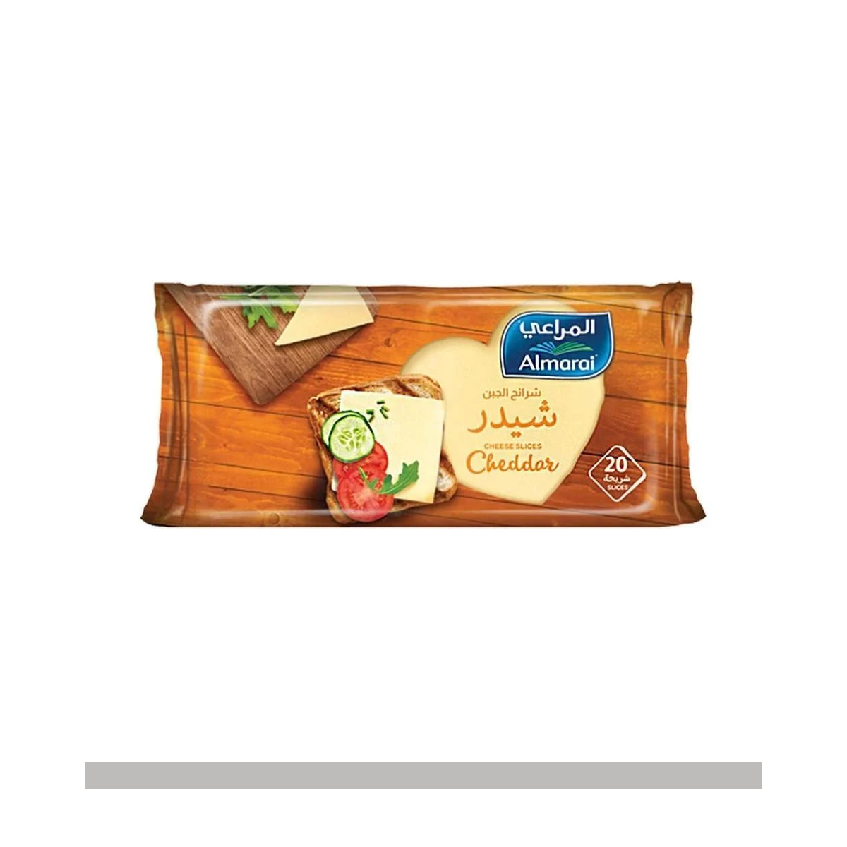 جبنة شرائح مراعي شيدر 400ج