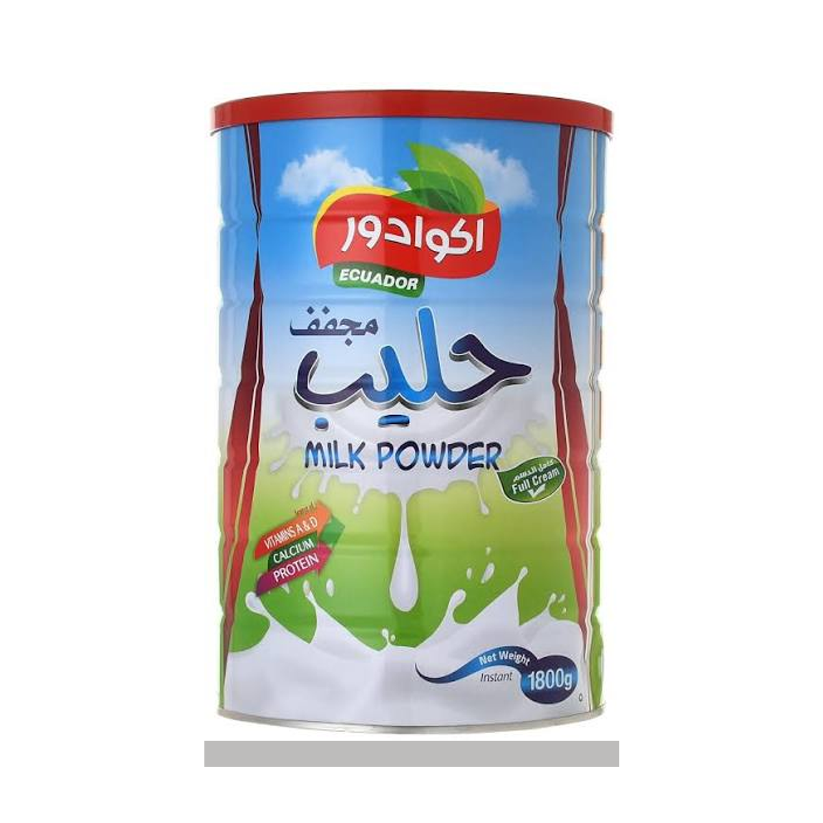 حليب مجفف اكوادور 1800 جم