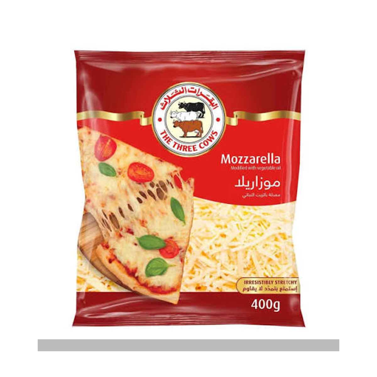 جبنة موزريلا البقرات الثلاثة 8*400 جم