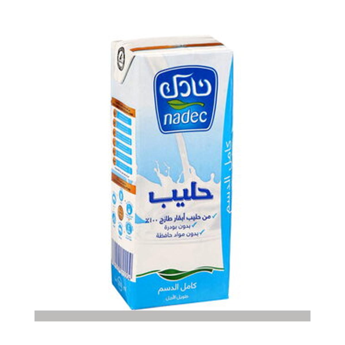 حليب نادك شفاط سادة كبير 200 مل