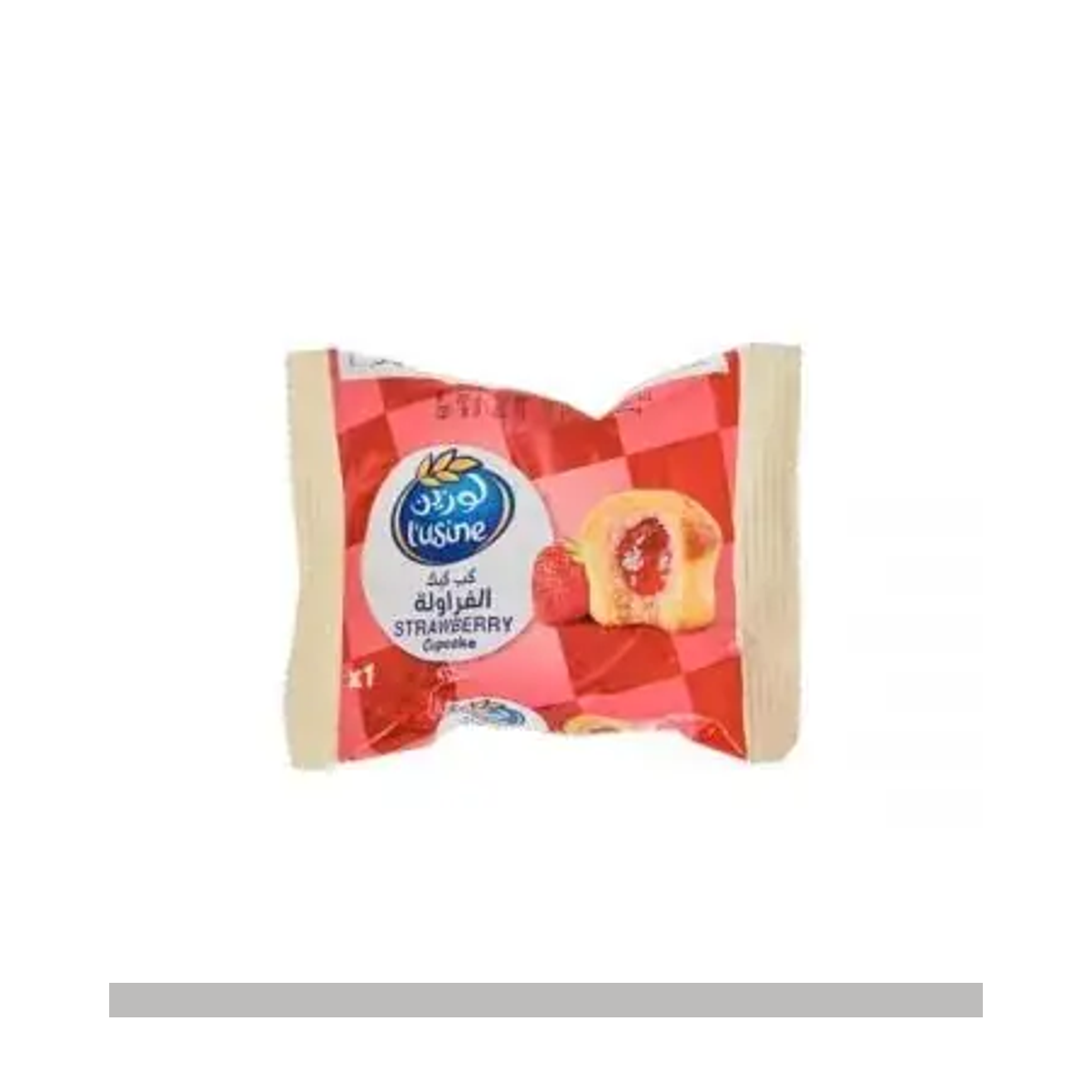 كب كيك لوزين فراولة 30 جم