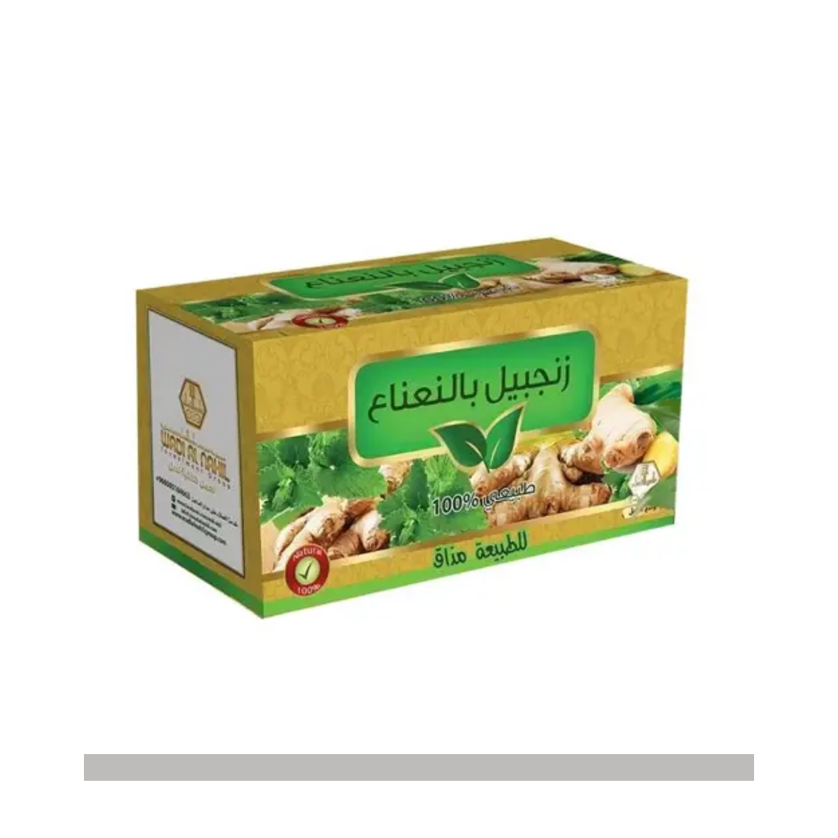 شاي الزنجبيل بالنعناع30ح