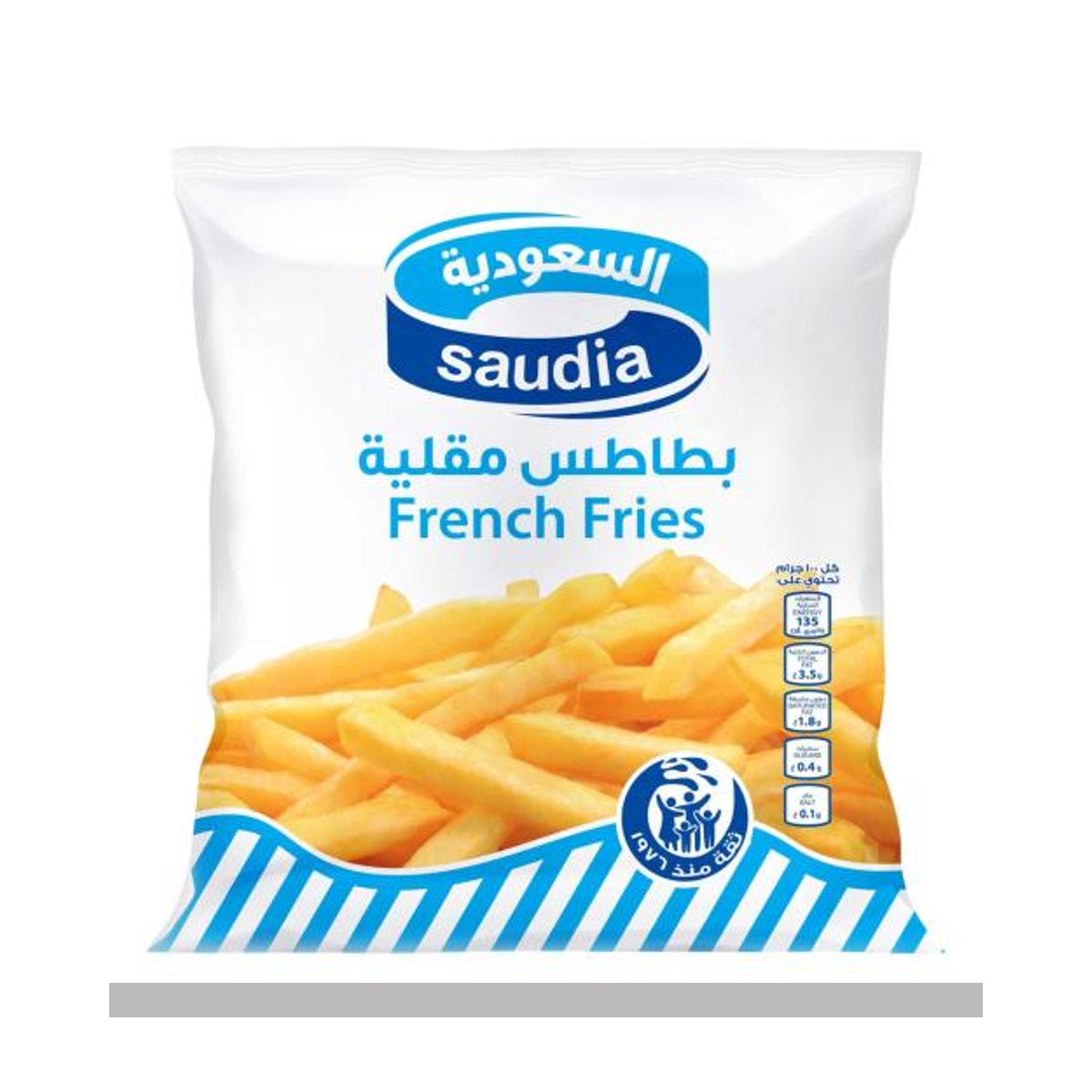 بطاطس شرائح السعودية 10*1 كجم