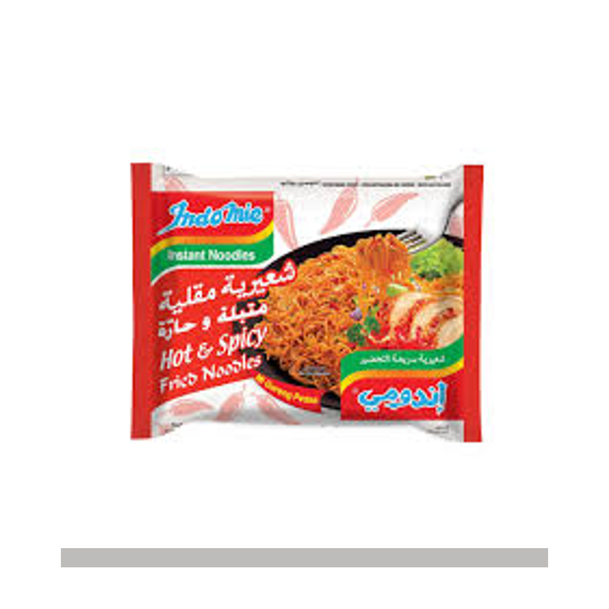 أندومي شعيريه مقليه حار8*5*80 جم