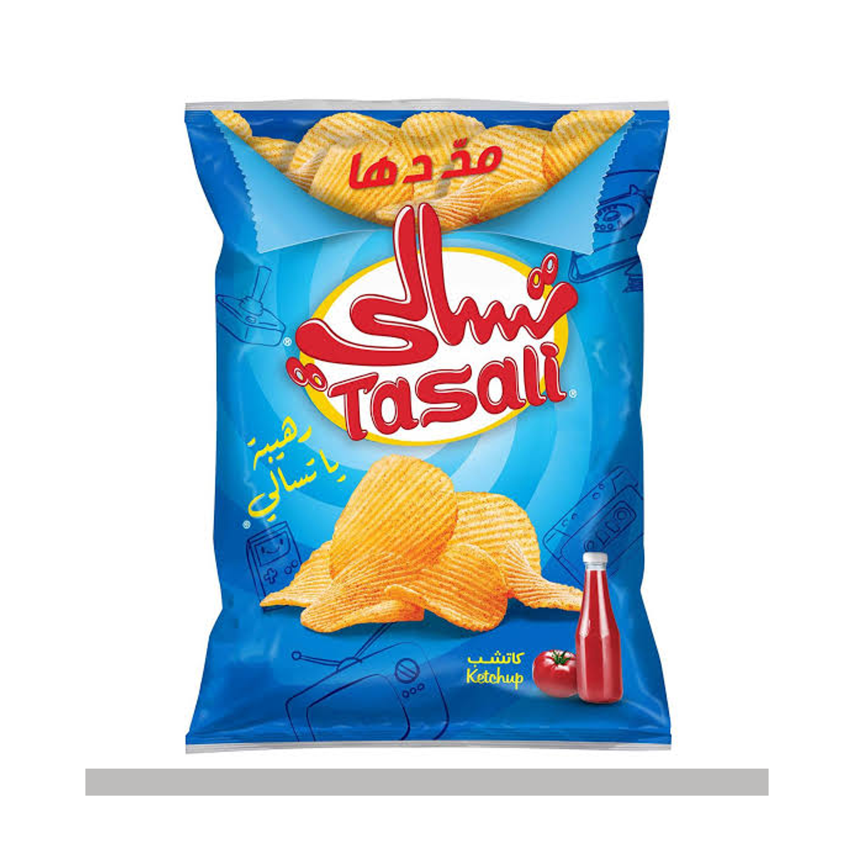 بطاطس تسالي منوع 16*90 جم